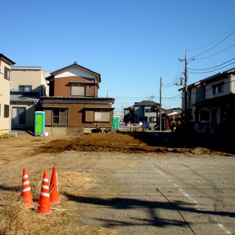 ４：曳家工事　既存基礎撤去